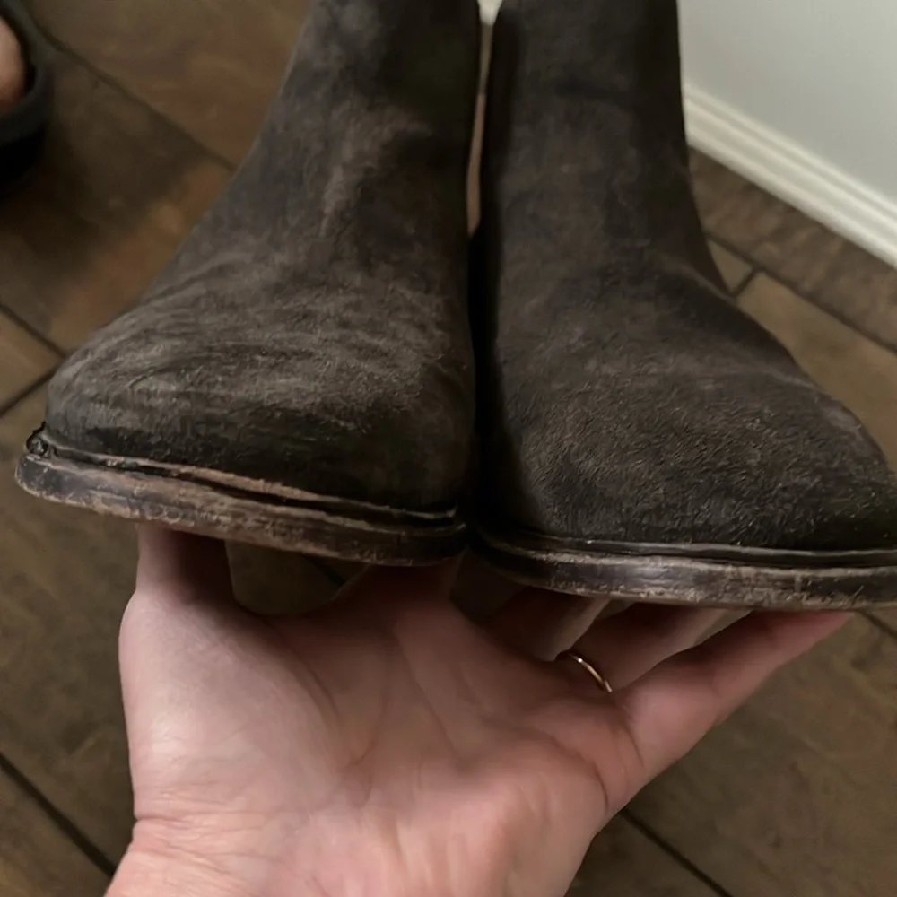 AllSaints Black Chelsea Boots